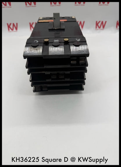 KH36225~Square D KH36225 225A 3P 3PH  600V I-Line Circuit Breaker-Used