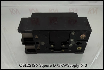 QBL22125~Square D QBL22125 125A 2P 1Ph 240VAC 10KA TM Circuit Breaker-Used
