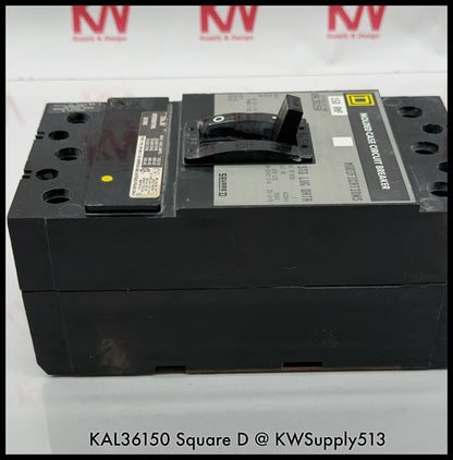 KAL36150~Square D KAL36150 150A 3P 3PH 600V Circuit Breaker-Used