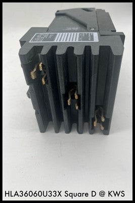 HLA36060U33X~Square D HLA36060U33X 60A 3P I-Line Circuit Breaker Unused Surplus