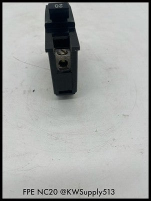 NC20~FPE NC20 20A 1P Thin Series 120V Circuit Breaker -Used