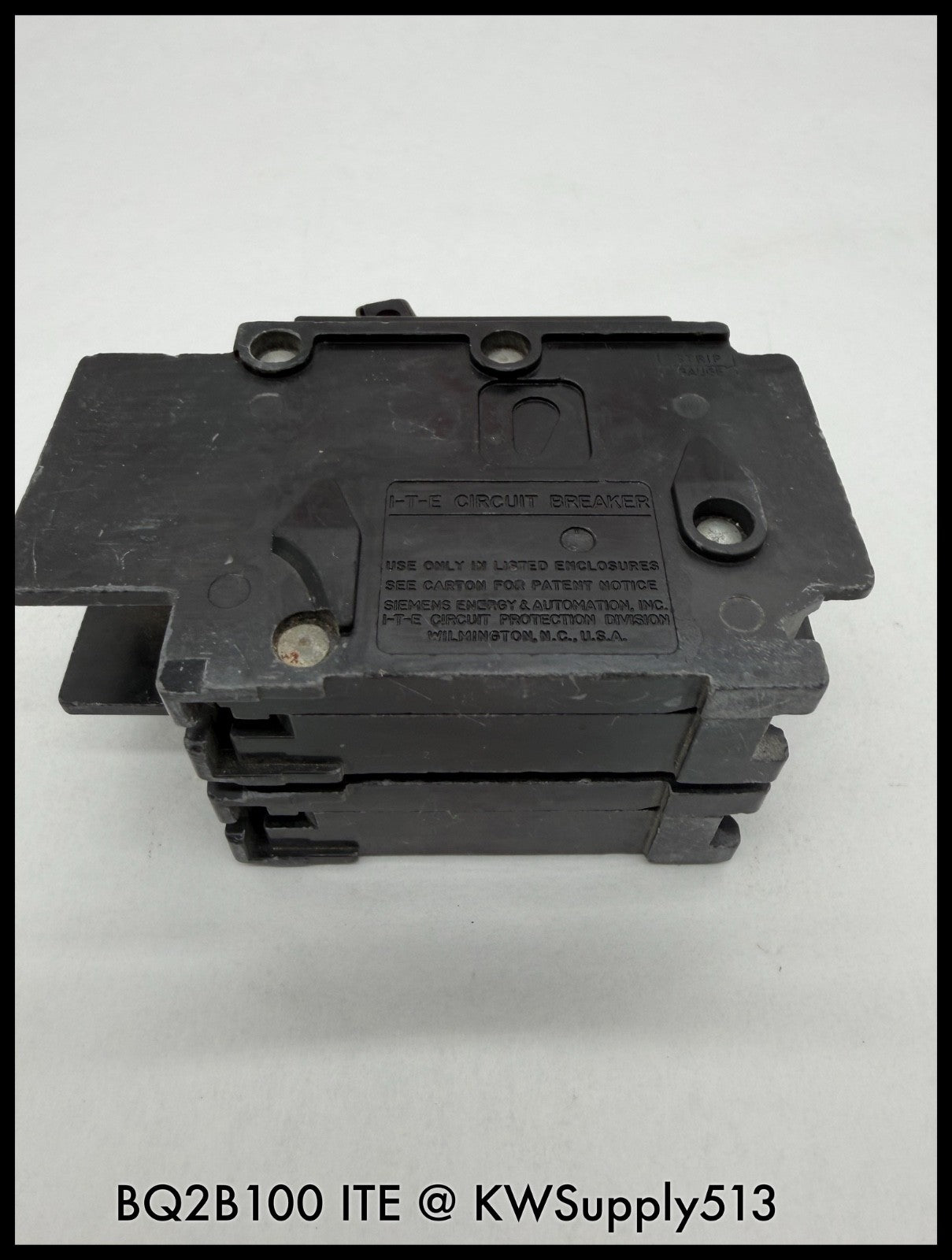 BQ2B100~ITE BQ2B100 100A 2P 1PH 120/240VAC TM Circuit Breaker
