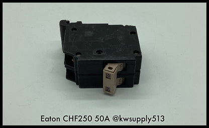 CHF250 ~ Eaton Culter Hammer CHF250 50A 120/240V 2 Pole Type CH Circuit Breaker