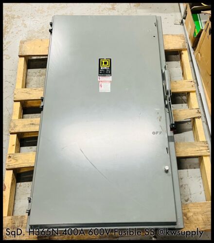 400A NEMA1 Fusible Heavy Duty Safety Switch-H365N