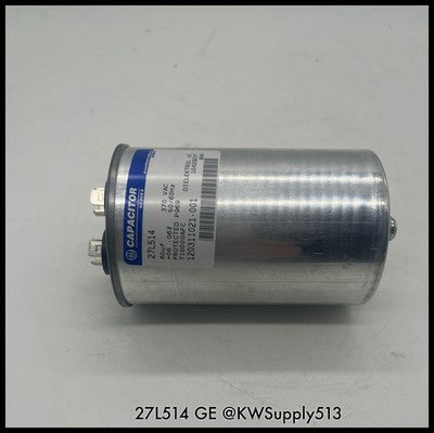 27L514~GE 27L514 Capacitor 370VAC 60UF +06-06% 2.5X3.88 Unused Surplus