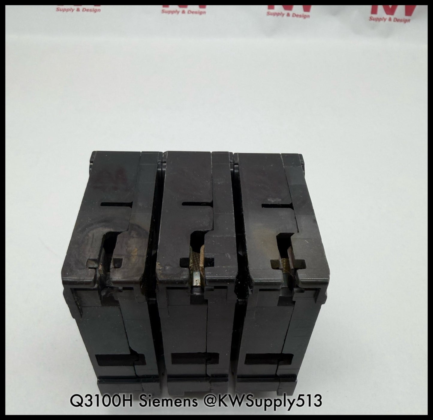 Q3100H~Siemens Q3100H 100A 3P 3PH 240VAC 22KA Circuit Breaker-Used
