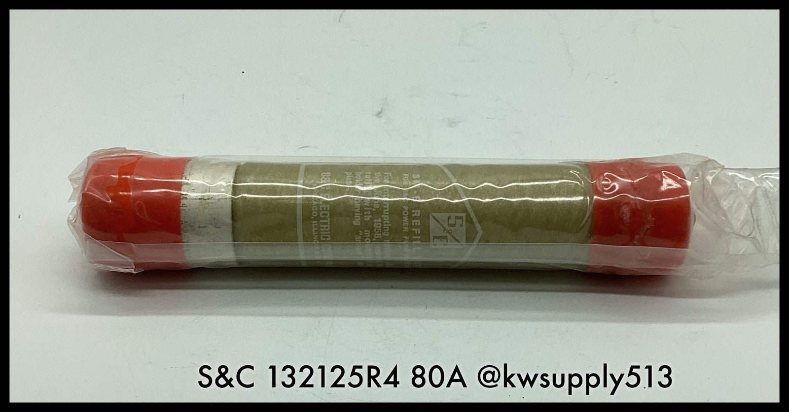 S&C 132125R4 ~ S&C 132125R4 80E Amp SM-5 Refill Unit 14.4kV  ~ Unused Surplus
