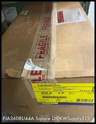 PJA36080U44A ~ Square D PJA36080U44A  800A I-Line Circuit Breaker Unused Surplus