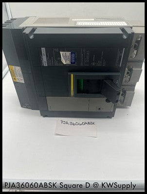 PJA36060ABSK ~ Square D 600A I-Line PowerPact Circuit Breaker with AS ST Used