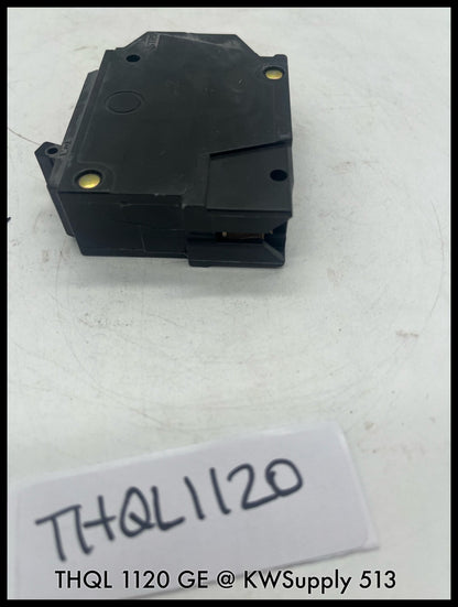 THQL1120~GE THQL1120 20A 1P 120/240V Circuit Breaker-Used