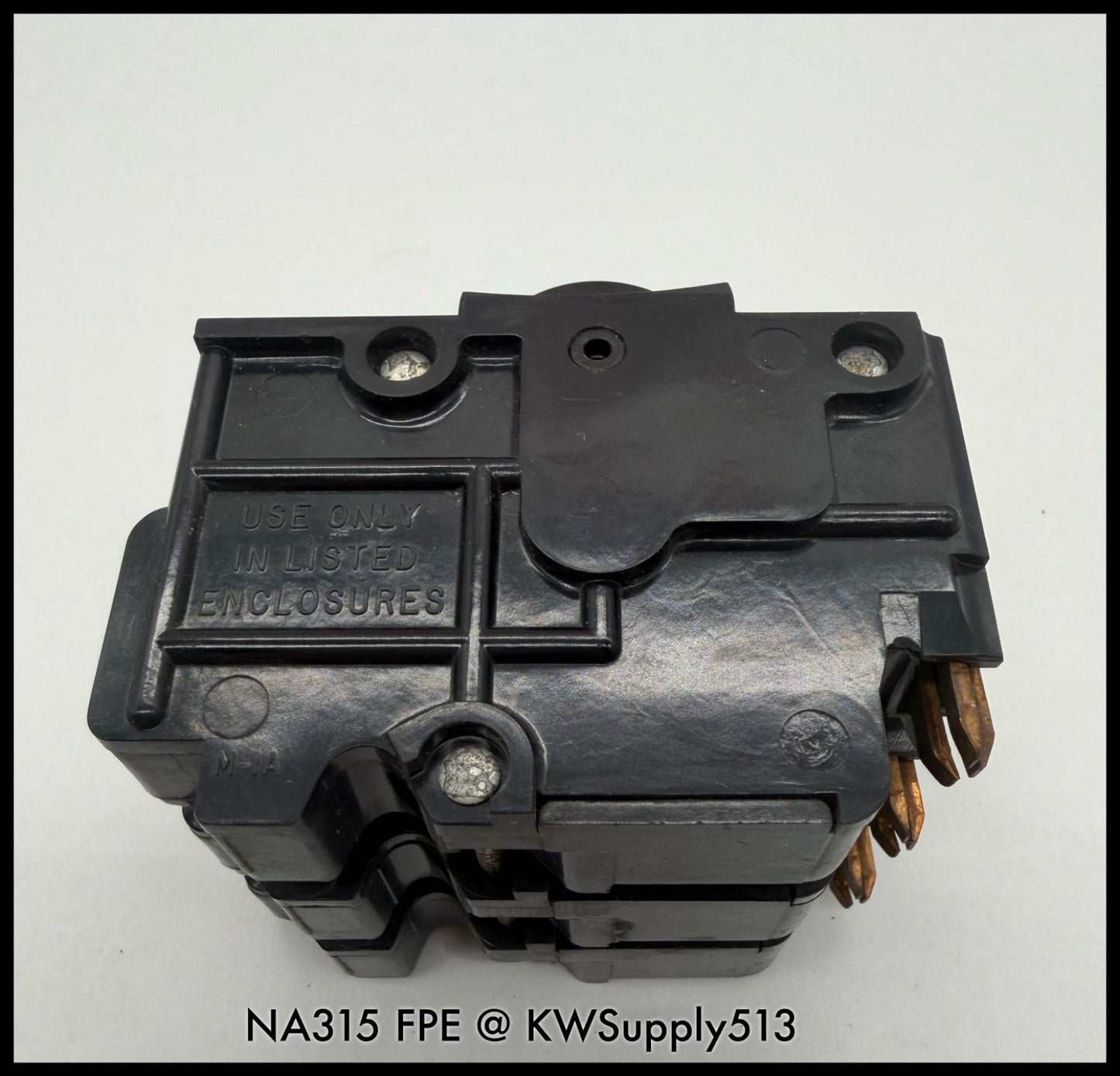 NA315~FPE NA315 15A 3P 3PH 240VAC 10KA Circuit Breaker-Used