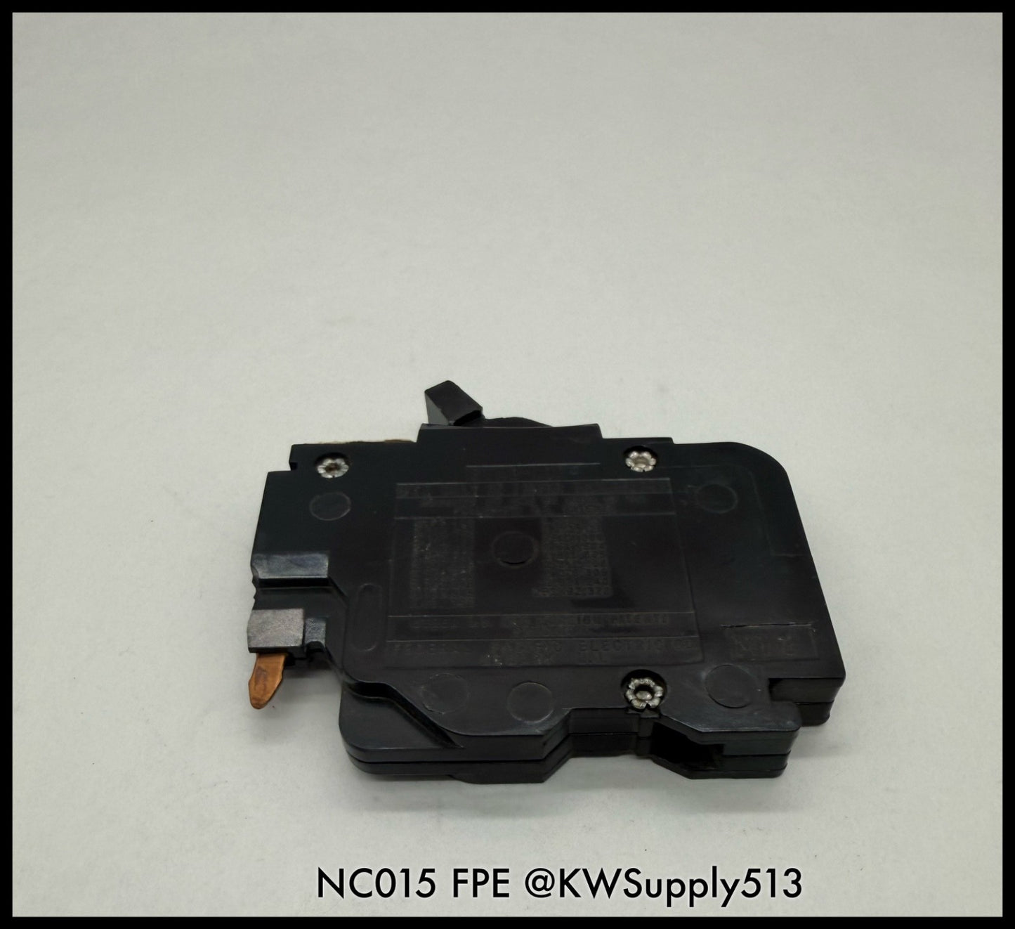 NC015~FPE NC015 15A 1P 120V 10KA Circuit Breaker-Used