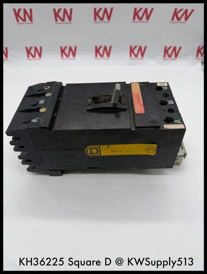 KH36225~Square D KH36225 225A 3P 3PH  600V I-Line Circuit Breaker-Used