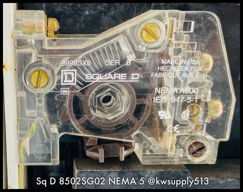NEMA 5 Starter-8502SG02