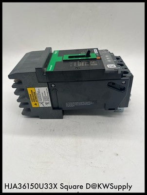 HJA36150U33X~Square D HJA36150U33X 150A 3P 600V A-Line Circuit Breaker Unused