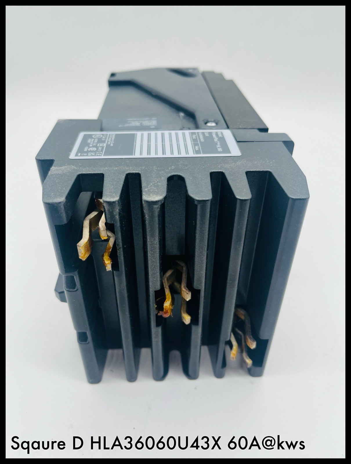 HLA36060U43X ~ Square D HLA36060U43X 60A (VTRIPHJ) Powerpact MCCB Unused Surplus