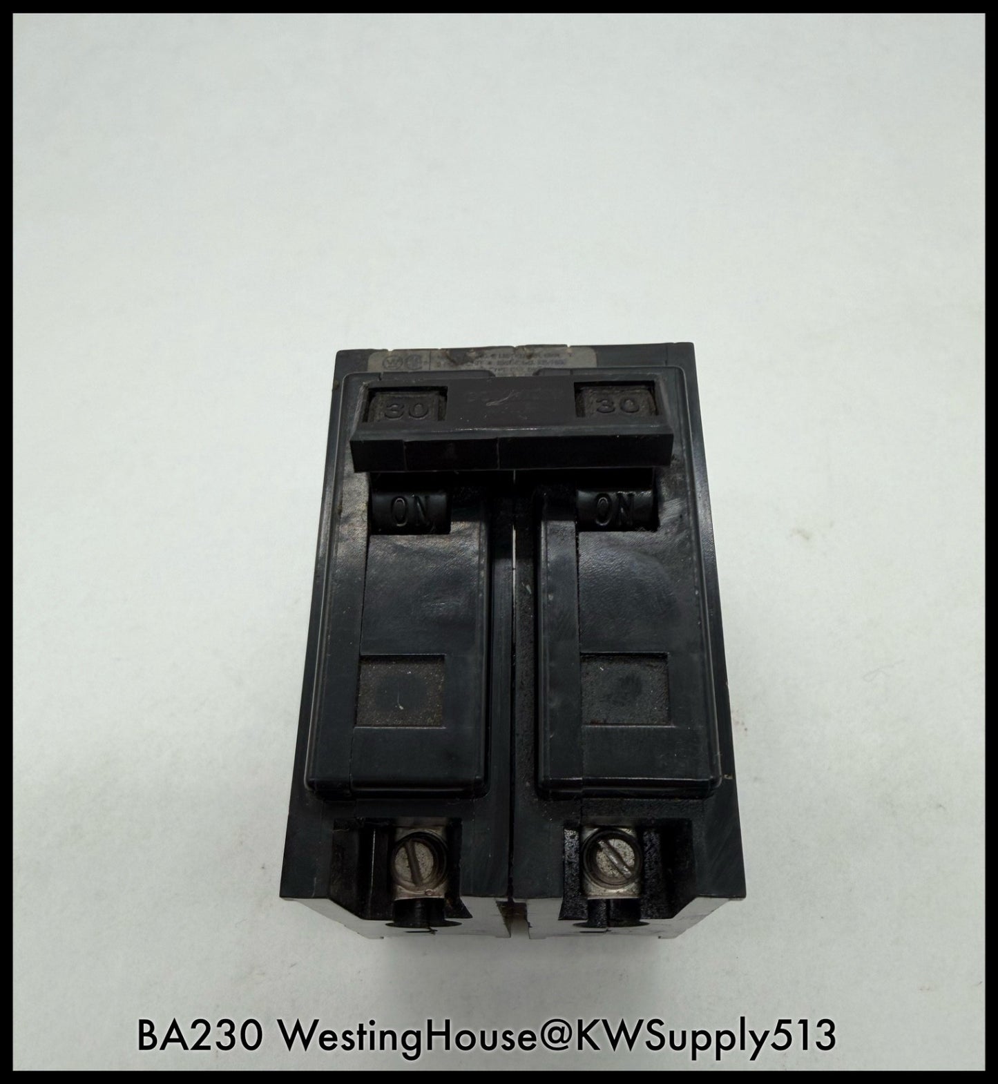 BA230~Westing House BA230 30A 120/240V 10KA Molded Case Circuit Breaker-Used
