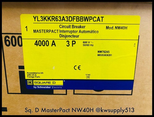 4000A NW40H Circuit Breaker-YL3KKR63A3DFBBWPCAT