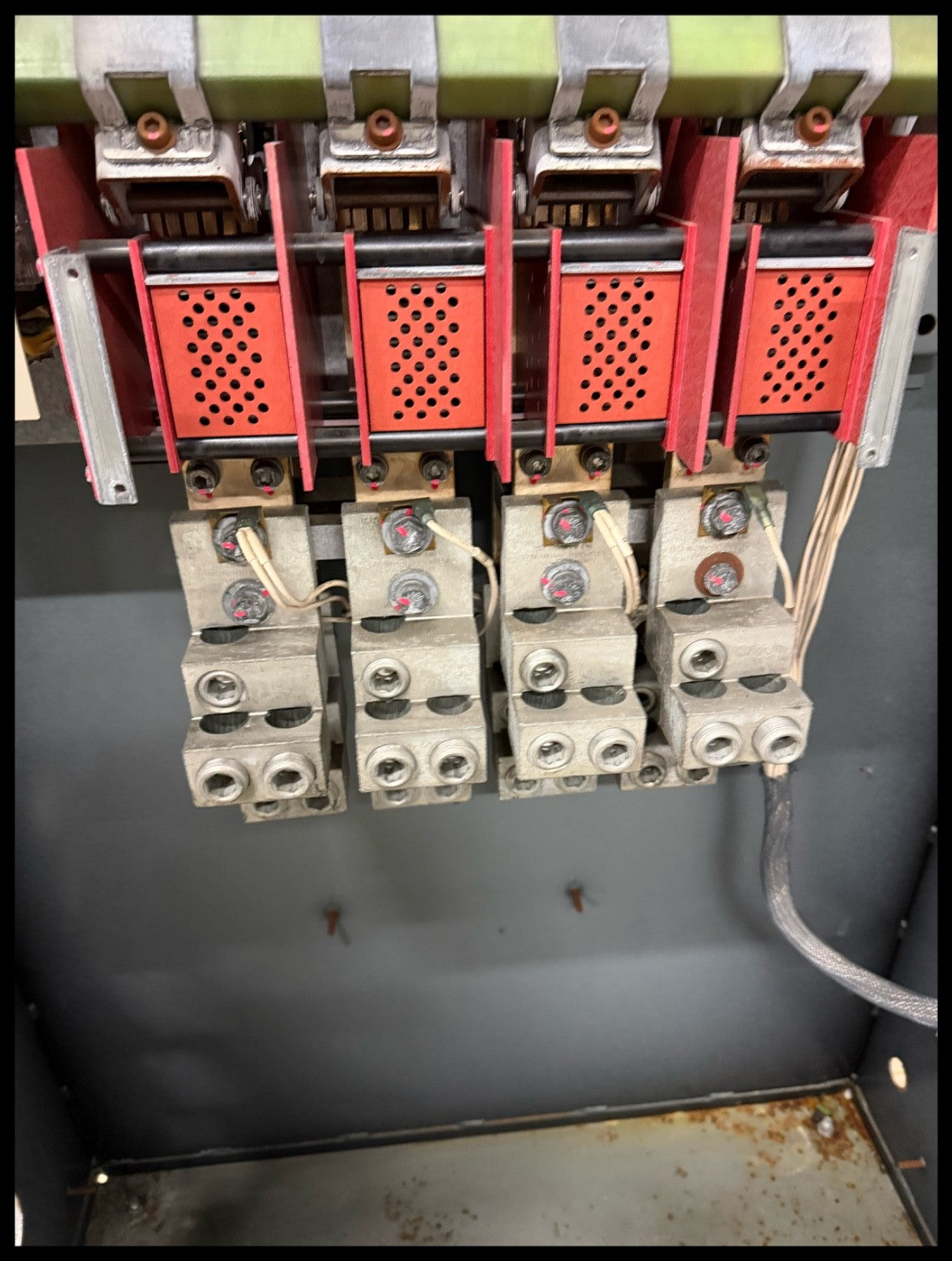 ATS1200-CPI~KOHLER ATS1200-CPI KSS-AMVA-08005 800A 480V 4P Transfer Switch-Used