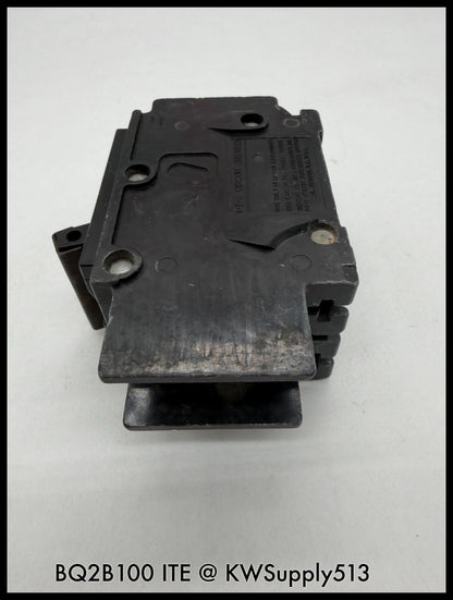 BQ2B100~ITE BQ2B100 100A 2P 1PH 120/240VAC TM Circuit Breaker