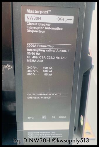3000A NW30H Circuit Breaker-WL3HHB64A3SXXXXXCX