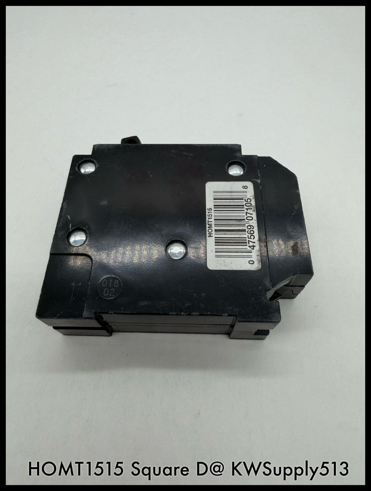 HOMT1515~Square D HOMT1515 15/15A 120VAC 2x1 Pole Tadem TM Circuit Breaker-Used