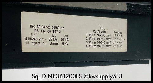 1200A ET Circuit Breaker-NE361200LS