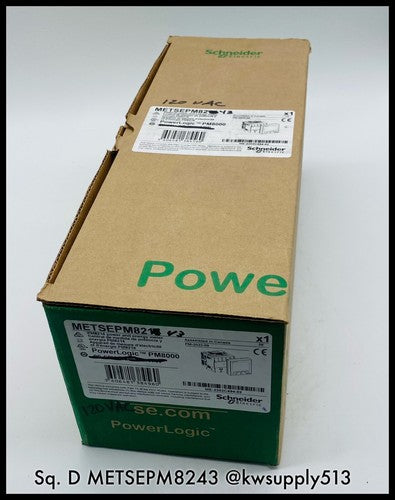 Power Logic PM82443 Power Meter-METSEPM8243