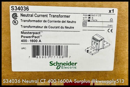 400:1600A Neutral Current Transformer-S34036