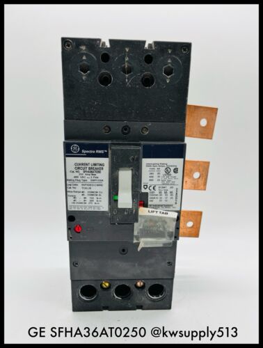 250A Max Circuit Breaker w/ Mounting Plate &  w/o Plug-SFHA36AT0250