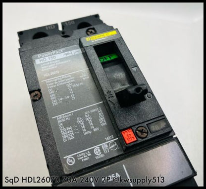 70A Mounted Circuit Breaker-HDL26070