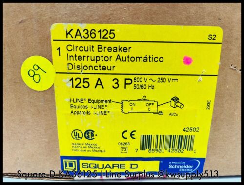 125A Circuit Breaker-KA36125