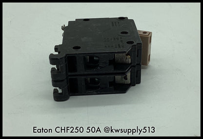 CHF250 ~ Eaton Culter Hammer CHF250 50A 120/240V 2 Pole Type CH Circuit Breaker