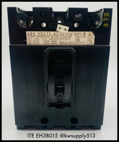 15A Circuit Breaker-EH3B015