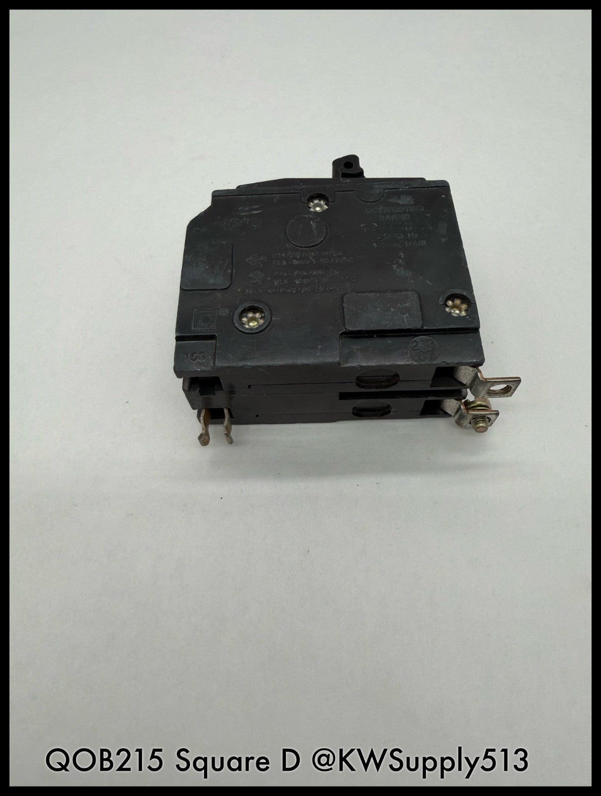 QOB215~Square D QOB215 15A 2P 1pH 240V TM Circuit breaker -Used