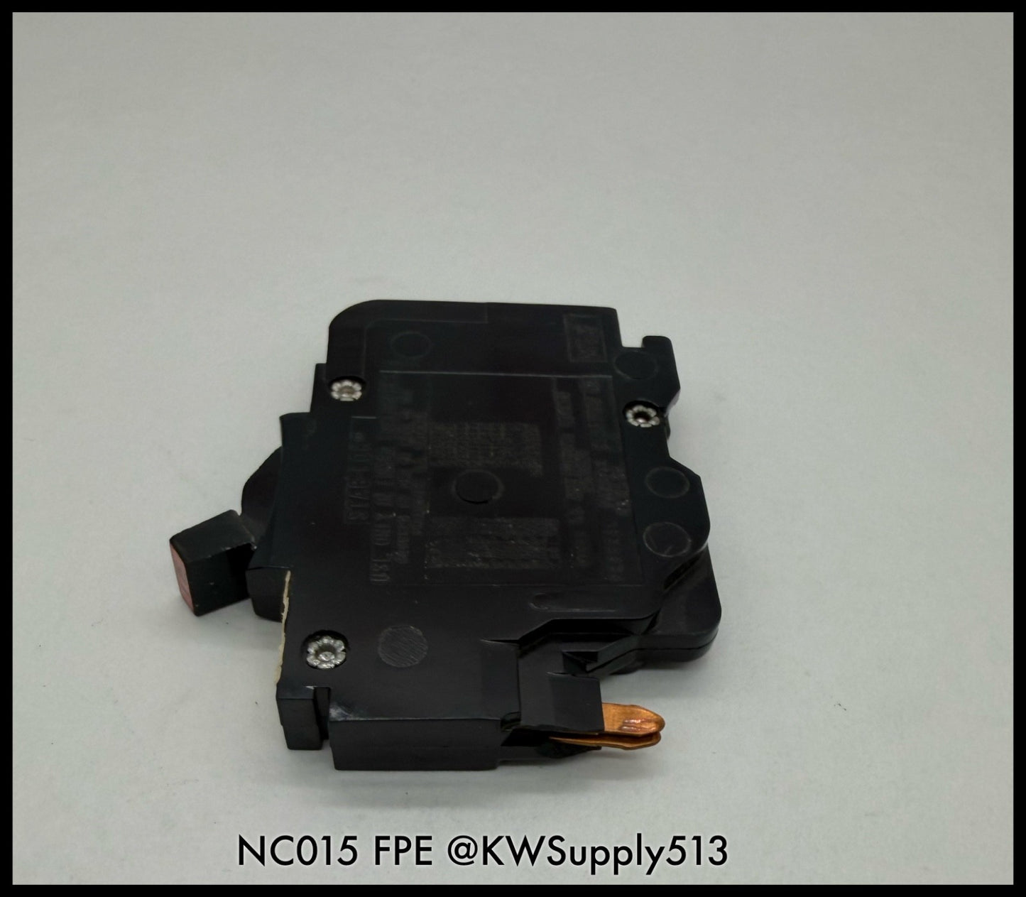 NC015~FPE NC015 15A 1P 120V 10KA Circuit Breaker-Used