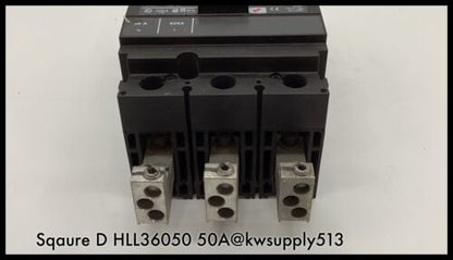 HLL36050 ~ Square D HLL36050 50A PowerPact with Lugs  HL060  600V 3 pole