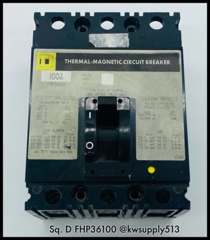 100A Circuit Breaker-FHP36100