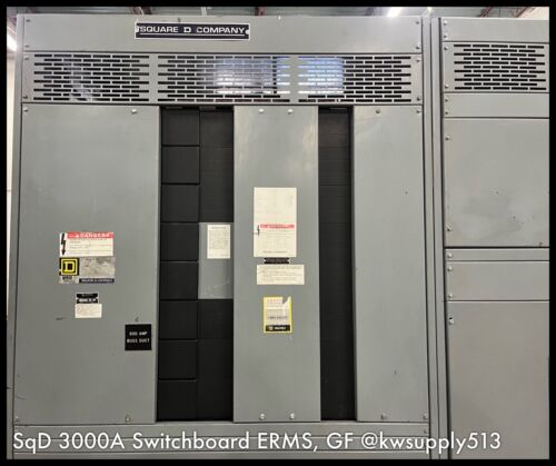QED 3000A Switchboard 480V 3P/4W with 1600/2000A Sections ERMS GF Comms-QED3000