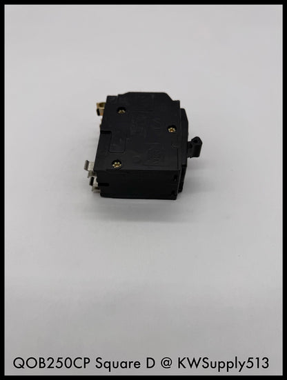 QOB250CP~Square D QOB250CP 50A 2P 120/240VAC TM Circuit Breaker-Used
