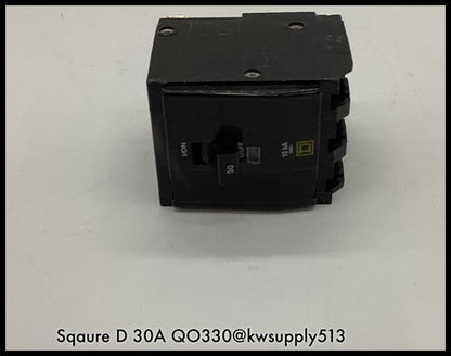 QO330 ~ Square D QO330 30A 240V MCCB - Square D QO Series Shelf Surplus