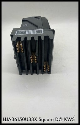 HJA36150U33X~Square D HJA36150U33X 150A 3P 600V A-Line Circuit Breaker Unused