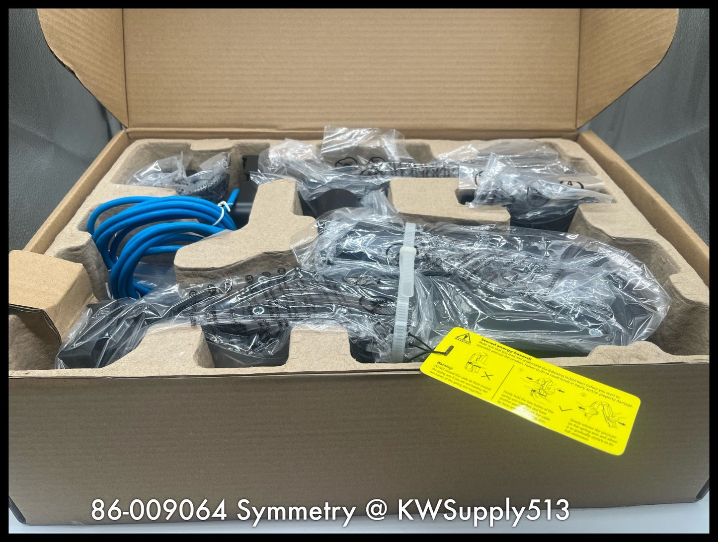 86-009064~Symmetry -86-009064 Easy Adjust Dual Desk Top Monitor Mount-NIB
