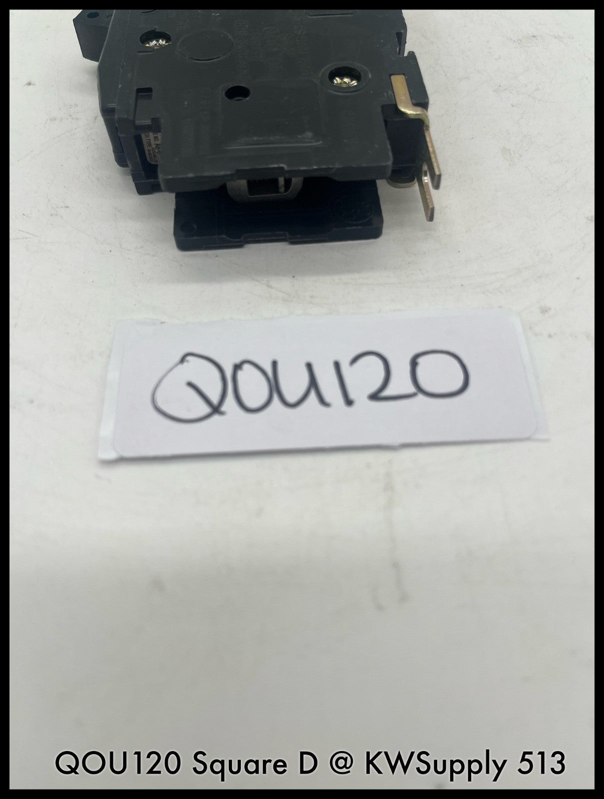 QOU120~Square D QOU120 20A 1p 10ka Mini Circuit Breaker -Used