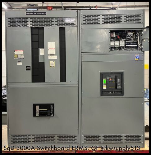 QED 3000A Switchboard 480V 3P/4W with 1600/2000A Sections ERMS GF Comms-QED3000