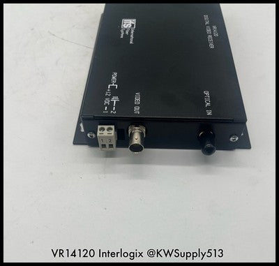 VR14120~Interlogix VR14120 Digital Video Receiver with power supply New Open Box