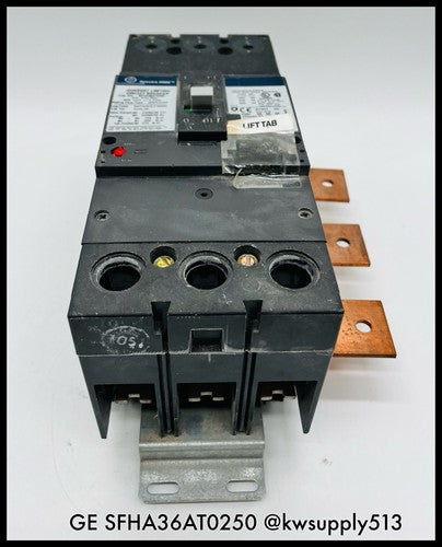 250A Max Circuit Breaker w/ Mounting Plate &  w/o Plug-SFHA36AT0250