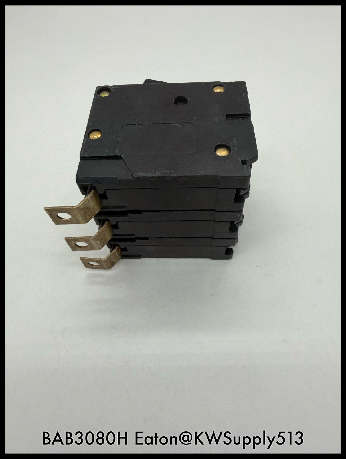 BAB3080H~Eaton BAB3080H 80A 240V 3P 3PH 10KA Circuit Breaker-Used