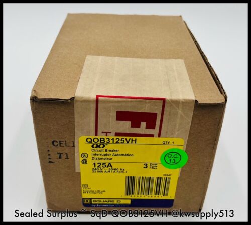 125A Circuit Breaker-QOB3125VH