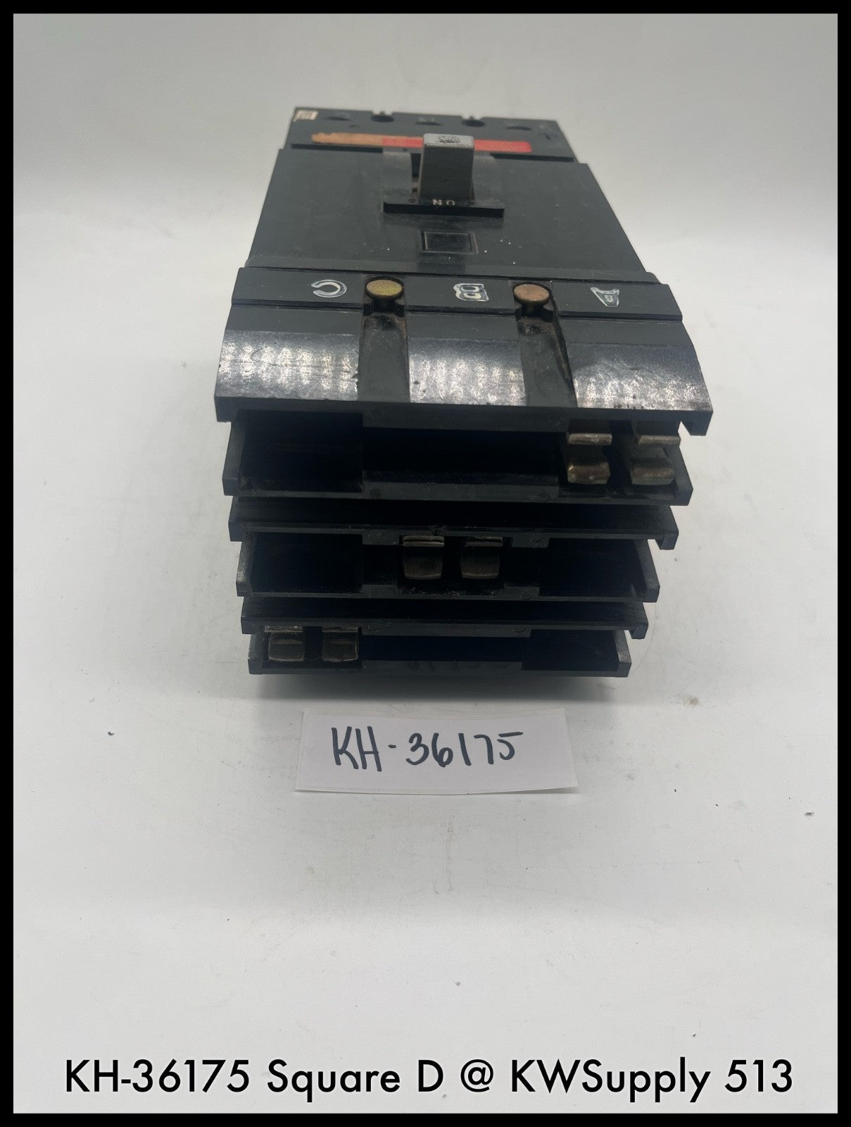 KH36175~Square D KH36175 175A 3P 600V I-Line Circuit Breaker-Used